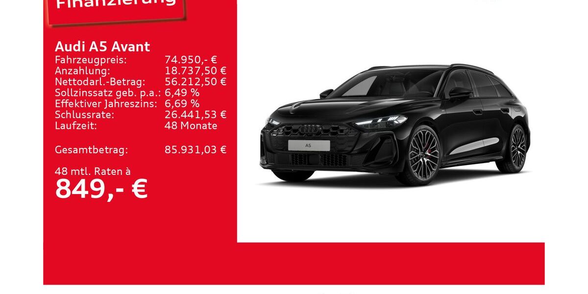 Audi A5 3.001 km 73.450 &euro; Ulm 89073