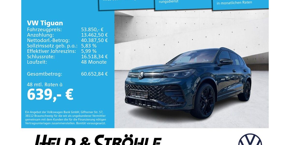 VW Tiguan 7.001 km 52.350 &euro; Neu-Ulm 89231