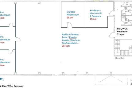 Halle in Buch 2.150 € 440 m²