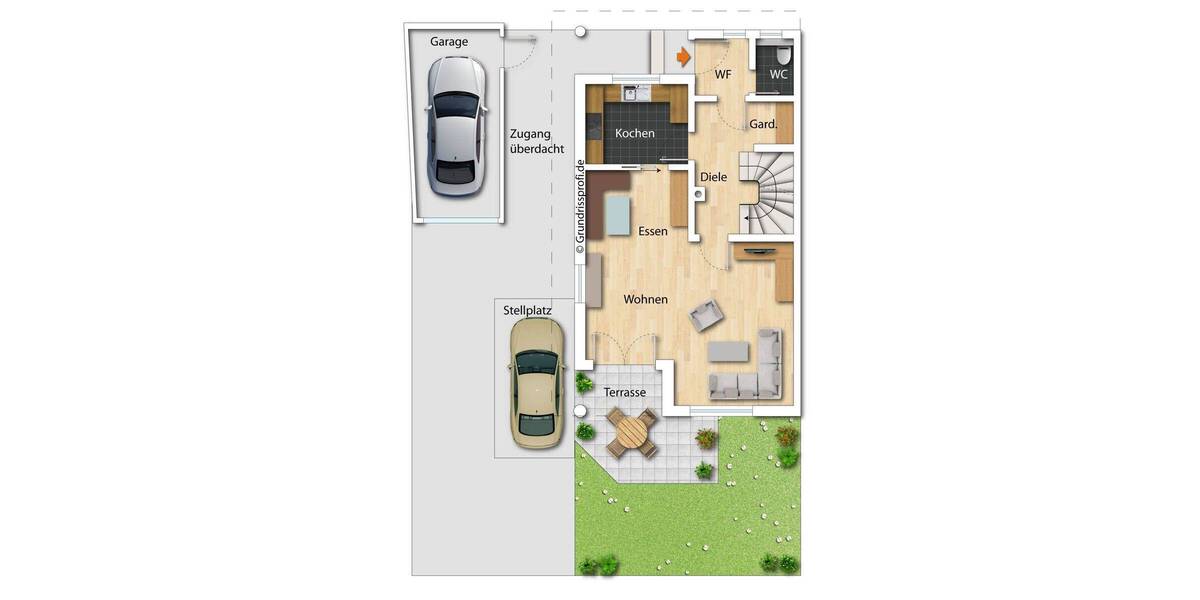 Doppelhaushälfte Bellenberg - 4 Zimmer, 109 m&sup2;, 369.000&euro; | Angebot:26929932
