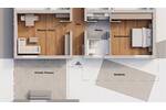 Etagenwohnung Ulm Söflingen - 2 Zimmer, 52 m&sup2;, 209.000&euro; | Angebot:26318658