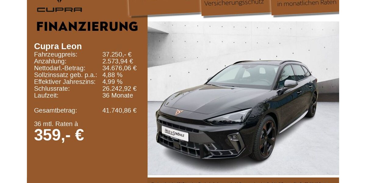 Cupra Leon 9.001 km 36.450 &euro; Neu-Ulm 89231