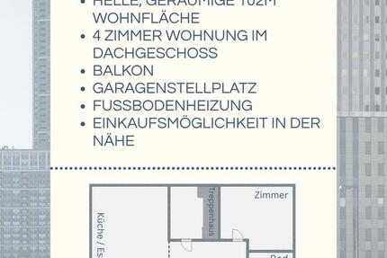 Helle, schöne Wohnung in Schemmerhofen zu vermieten 1 zimmer