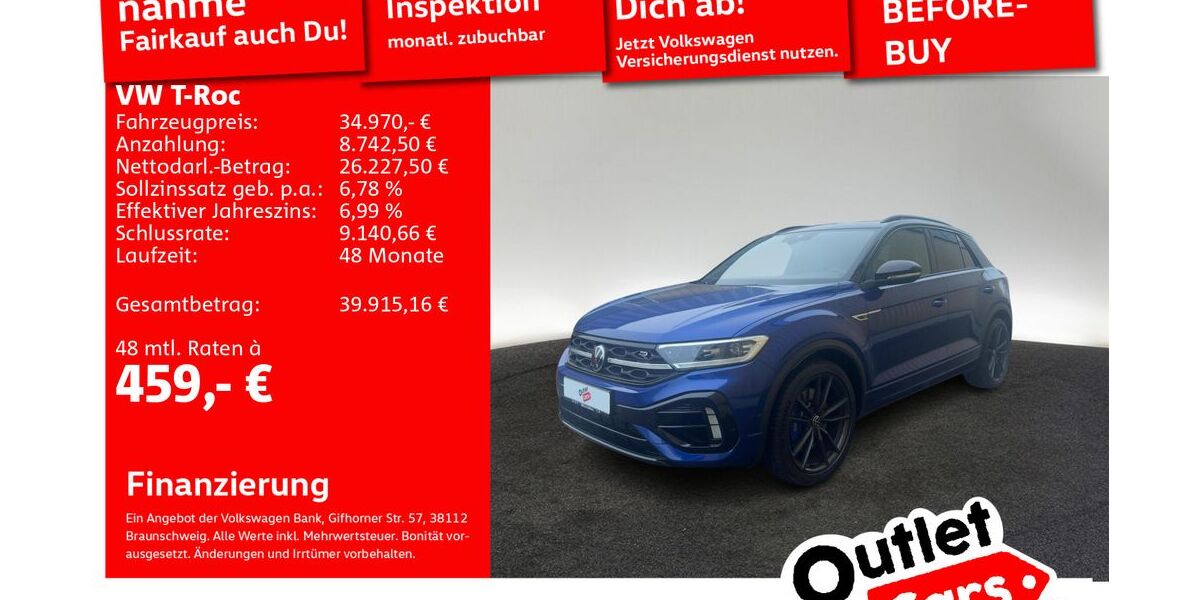 VW T-Roc 33.187 km 34.970 &euro; Senden 89250