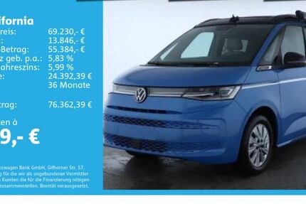VW T7 California 21.044 km 69.230 &euro; Ulm 89079