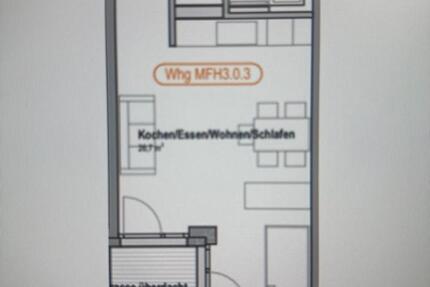 Wohnung Elchingen Oberelchingen - 1 Zimmer, 42 m&sup2;, 858&euro; | Angebot:25989113