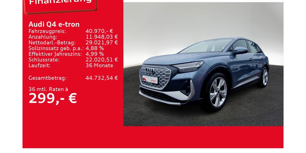 Audi Q4 e-tron 38.546 km 40.970 &euro; Ulm 89073