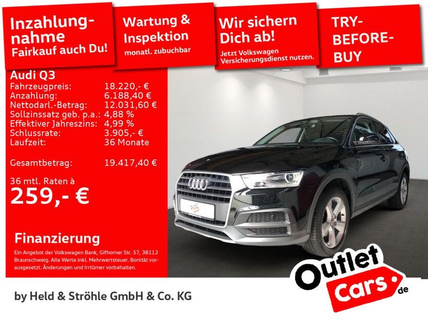 Audi Q3 48.966 km 17.420 € Senden 89250