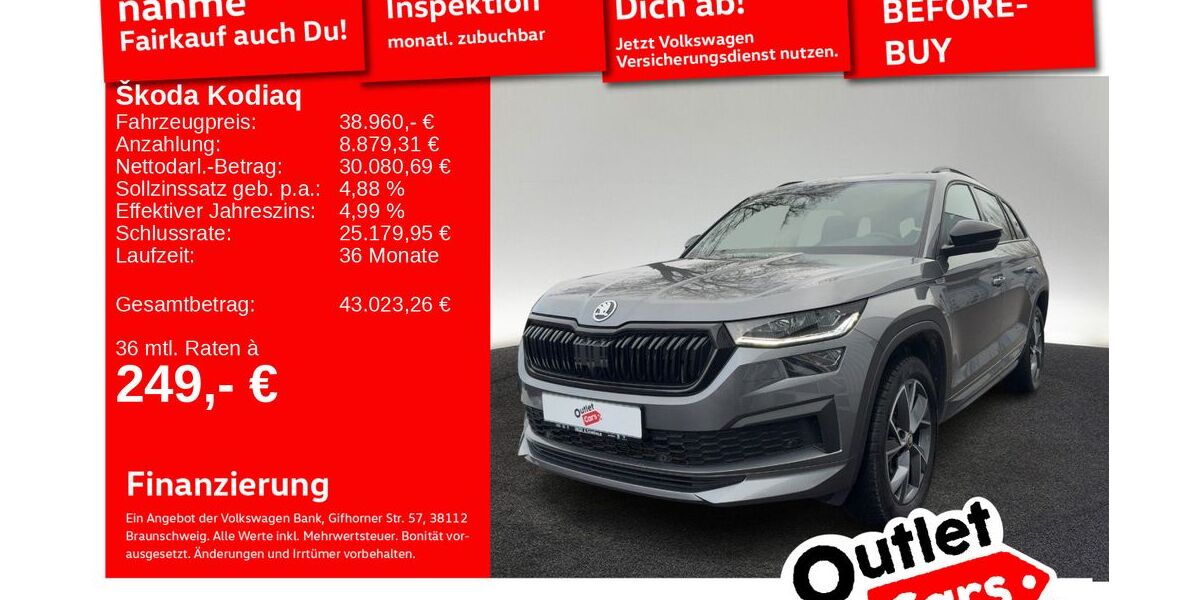 Skoda Kodiaq 53.379 km 38.960 &euro; Senden 89250