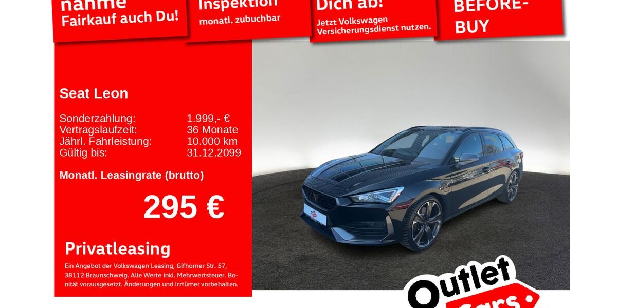 Cupra Leon 21.763 km 25.620 &euro; Senden 89250