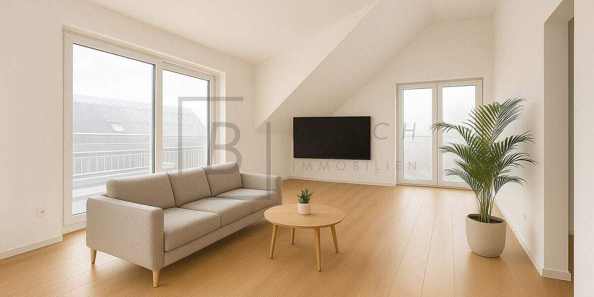 Etagenwohnung Neu-Ulm Pfuhl - 2 Zimmer, 55 m&sup2;, 329.000&euro; | Angebot:23776647