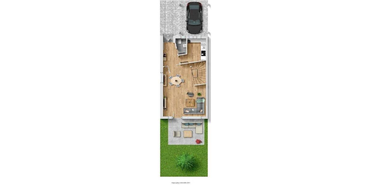 Reihenendhaus Langenau - 5 Zimmer, 135 m&sup2;, 499.000&euro; | Angebot:26796370