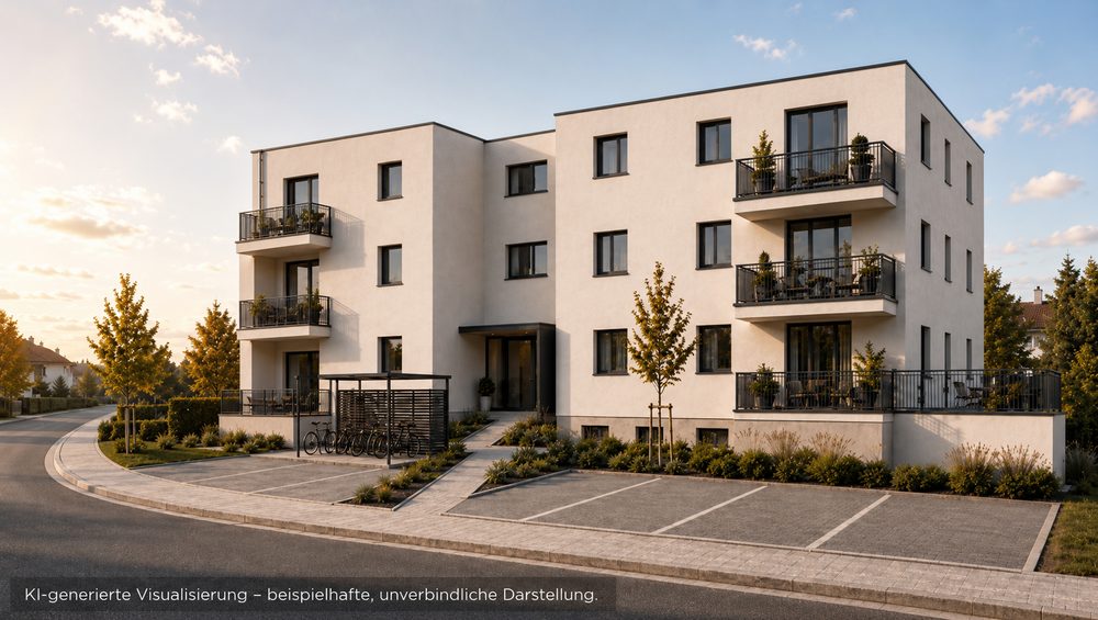 Etagenwohnung Erbach - 3 Zimmer, 75 m&sup2;, 385.000&euro; | Angebot:27298744