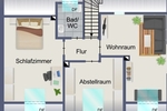 Neu-Ulm: Modernisiertes Mehrfamilienhaus (DHH) mit idyllischem Garten in Donau-Nähe - Mehrfamilienhaus, Wohnhaus Neu-Ulm / Offenhausen Offenhausen | Angebot:27082953