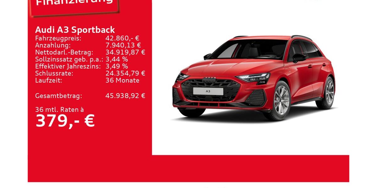 Audi A3 8.571 km 42.860 &euro; Ulm 89073