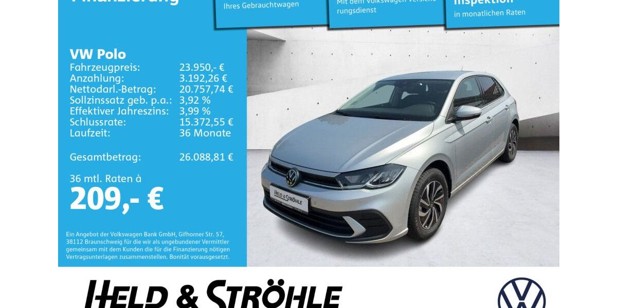 VW Polo 2.001 km 23.950 &euro; Neu-Ulm 89231
