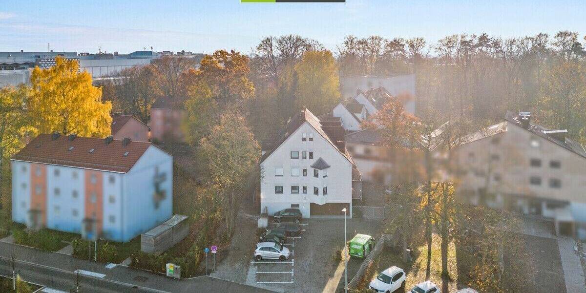 360° | Vermietete 2-Zimmerwohnung mit Außenstellplatz und Keller in zentraler Lage von Neu-Ulm! 2 zimmer