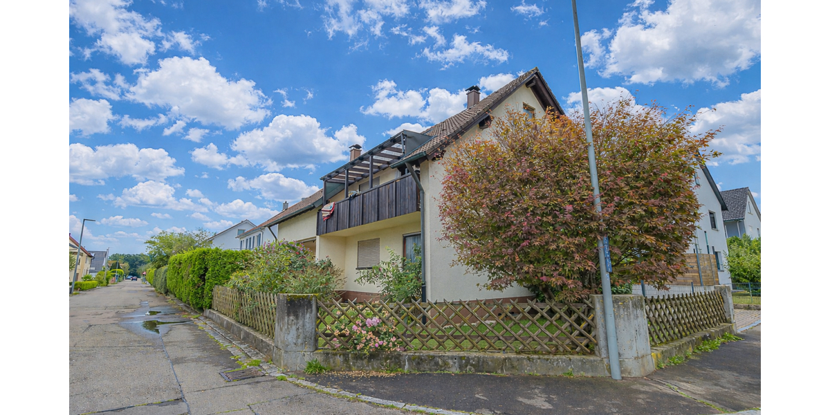 Wohnen auf zwei Etagen mit großzügigen Garten - Etagenwohnung Ulm / Gögglingen Gögglingen | Angebot:26489182