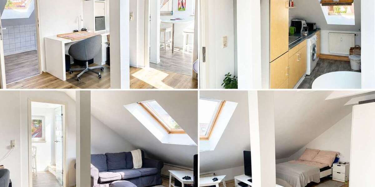 Etagenwohnung Leipheim - 1 Zimmer, 43 m&sup2;, 520&euro; | Angebot:27080575