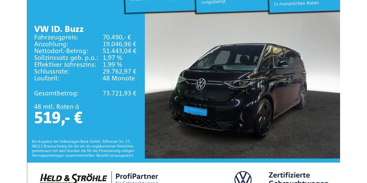 VW ID. Buzz 18.061 km 69.960 &euro; Ulm 89079