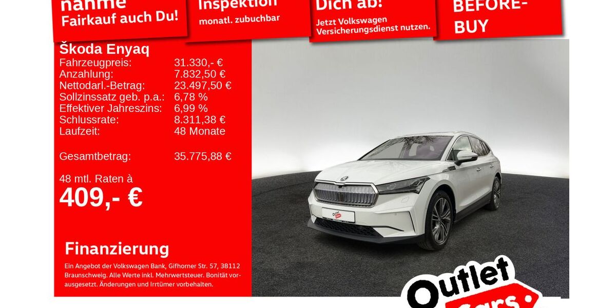 Skoda Enyaq 47.023 km 31.330 &euro; Senden 89250