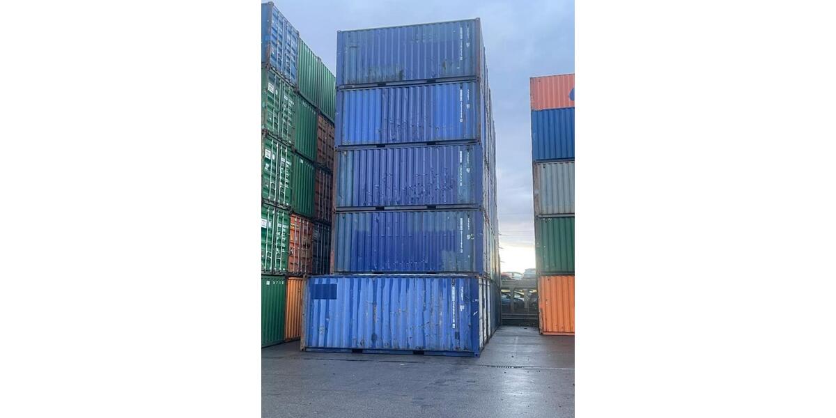 20' DV Seecontainer Lagercontainer 8'6 gebraucht in Ulm zimmer