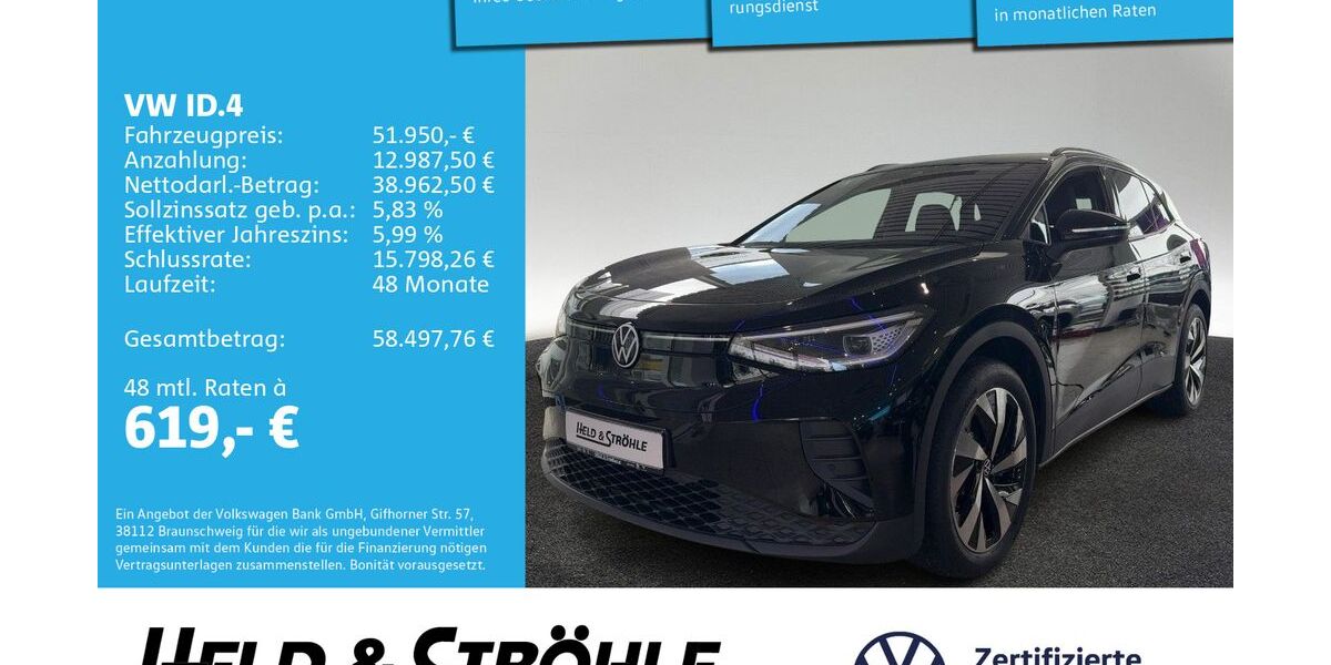 VW ID.4 4.001 km 48.450 &euro; Neu-Ulm 89231