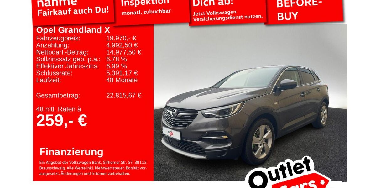 Opel Grandland (X) 52.374 km 19.970 &euro; Senden 89250