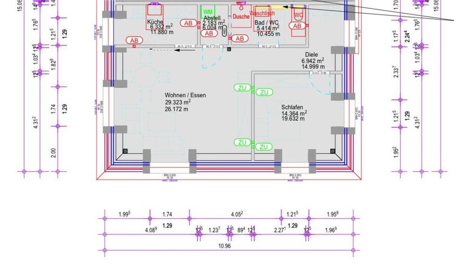 2 Zimmer Wohnung mit Galerie, Schaiblishausen, ab 15.11.