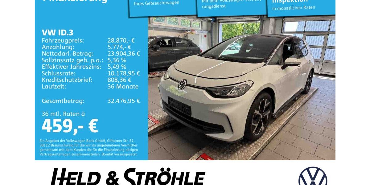 VW ID.3 28.222 km 28.710 &euro; Neu-Ulm 89231