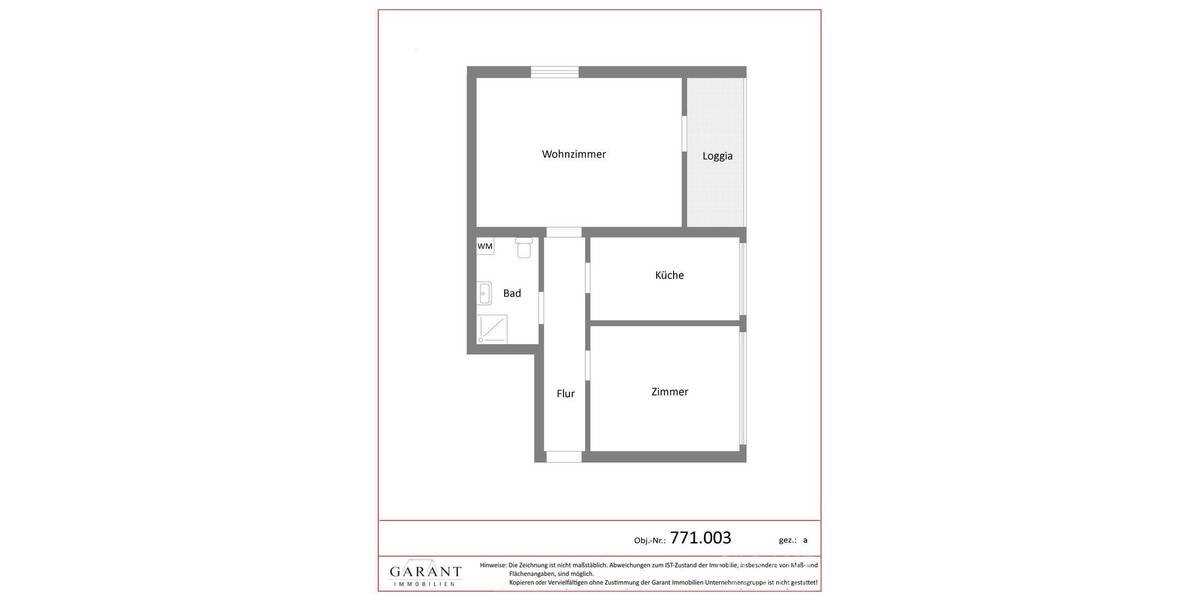 Etagenwohnung Neu-Ulm Offenhausen - 2 Zimmer, 57 m&sup2;, 195.000&euro; | Angebot:26557186