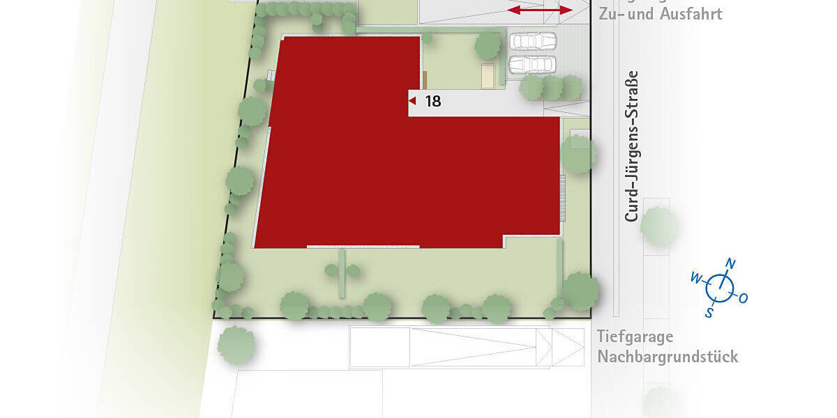Etagenwohnung Neu-Ulm Stadtmitte - 3 Zimmer, 81 m&sup2;, 499.000&euro; | Angebot:23985840