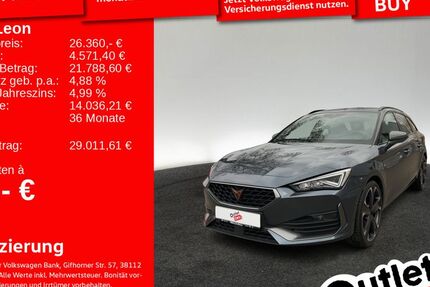 Cupra Leon 33.857 km 26.360 &euro; Senden 89250