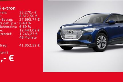 Audi Q4 e-tron 47.255 km 35.270 &euro; Ulm 89073