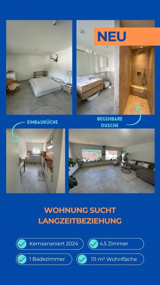 helle, kernsanierte 4,5 Zimmerwohnung mit EBK