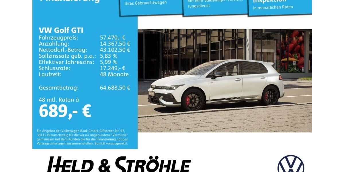 VW Golf 3.001 km 52.950 &euro; Neu-Ulm 89231