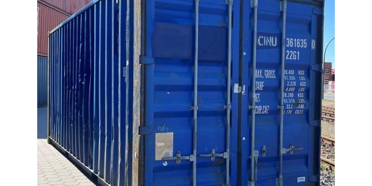 20' DV Seecontainer Lagercontainer 8'6 gebraucht in Ulm zimmer