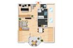 Maisonettenwohnung Dietenheim - 3 Zimmer, 104 m&sup2;, 1.248&euro; | Angebot:26354186
