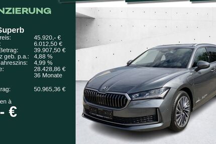 Skoda Superb 11.212 km 44.720 &euro; Neu-Ulm 89231