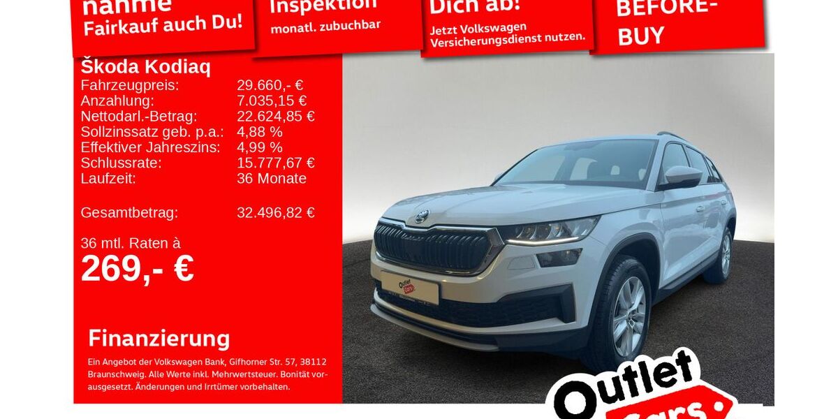 Skoda Kodiaq 71.212 km 28.760 &euro; Senden 89250