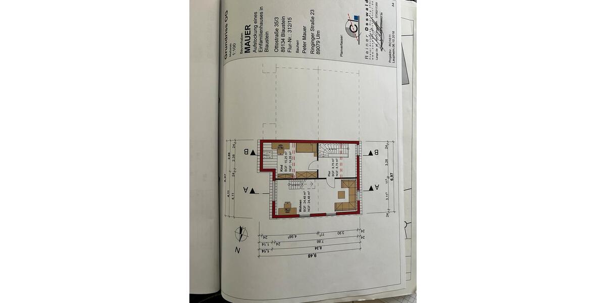 Reihenhaus Blaustein - 5 Zimmer, 134 m&sup2;, 470.000&euro; | Angebot:26934427