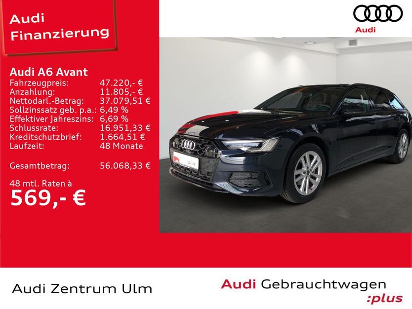 Audi A6 7.457 km 45.820 € Ulm 89073