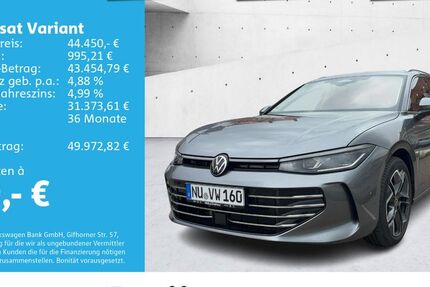 VW Passat Variant 14.001 km 43.750 &euro; Neu-Ulm 89231