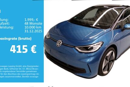 VW ID.3 3.666 km 41.670 € Neu-Ulm 89231