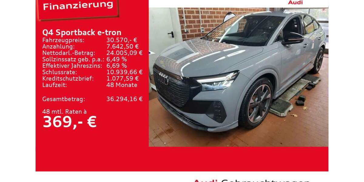 Audi Q4 e-tron 47.178 km 30.570 &euro; Ulm 89073