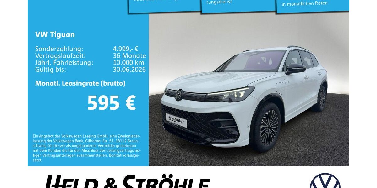 VW Tiguan 2.500 km 57.490 &euro; Ulm 89077