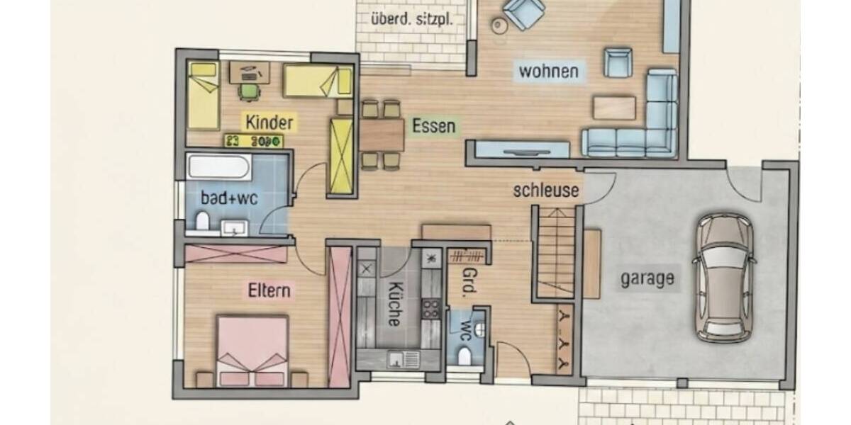Bungalow Öpfingen - 4 Zimmer, 120 m&sup2;, 430.000&euro; | Angebot:26672574
