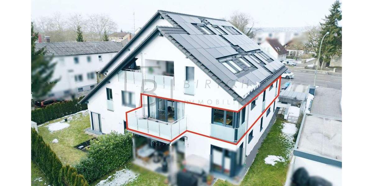 Etagenwohnung Neu-Ulm / Pfuhl Pfuhl - 4 Zimmer, 117 m&sup2;, 545.000&euro; | Angebot:25110350