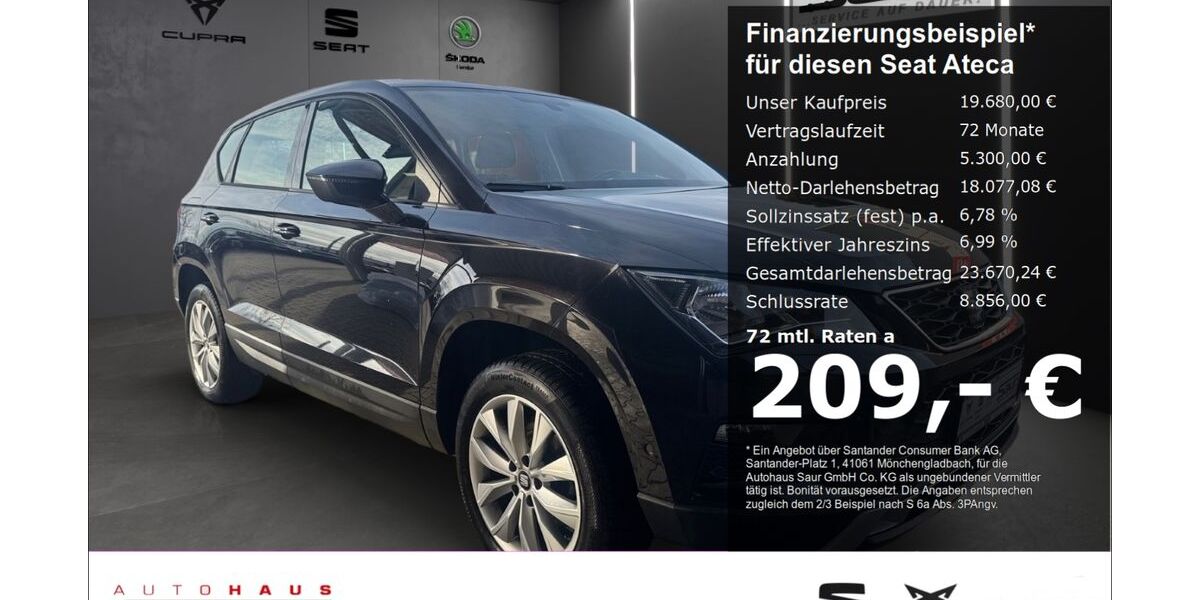 Seat Ateca 105.120 km 19.480 &euro; Ulm 89077
