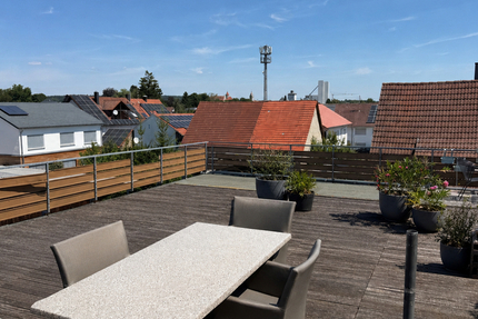 Wohnen mit Blick auf das Brenzer Schloss - Großzügige 4-Zimmer Wohnung mit Dachterrasse in Sontheim - Wohnung Sontheim an der Brenz | Angebot:27097054